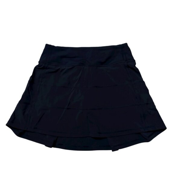Lululemon Pace Rival Skirt Black Size 0 - Picture 1 of 6